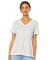 BELLA + CANVAS Women’s Jersey Slim Fit V-Neck Short Sleeve T-Shirt for Feminine Style & Custom Print Tee